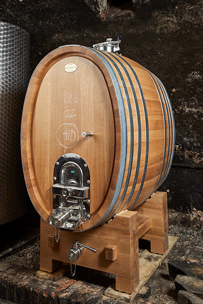 Winemaking process of Villa Tolnay